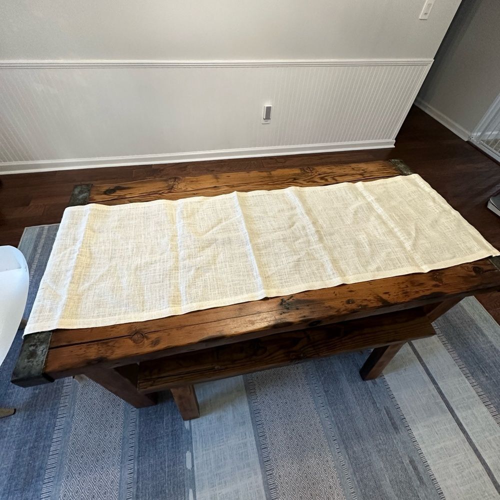 Farmhouse Jute table Runner